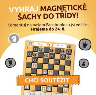 🎉 Srpnová soutěž č. 3 je tu – a bude to sranda! Hrajeme si o magnetickou sadu ŠACHY + DÁMA, kterou si můžeš dát třeba na...