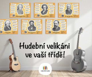 🎶 Hudební skladatelé na jednom místě! Nový set 12 plakátů ve formátu A3 zpestří výuku i domácí učení: 🖼️ portréty...